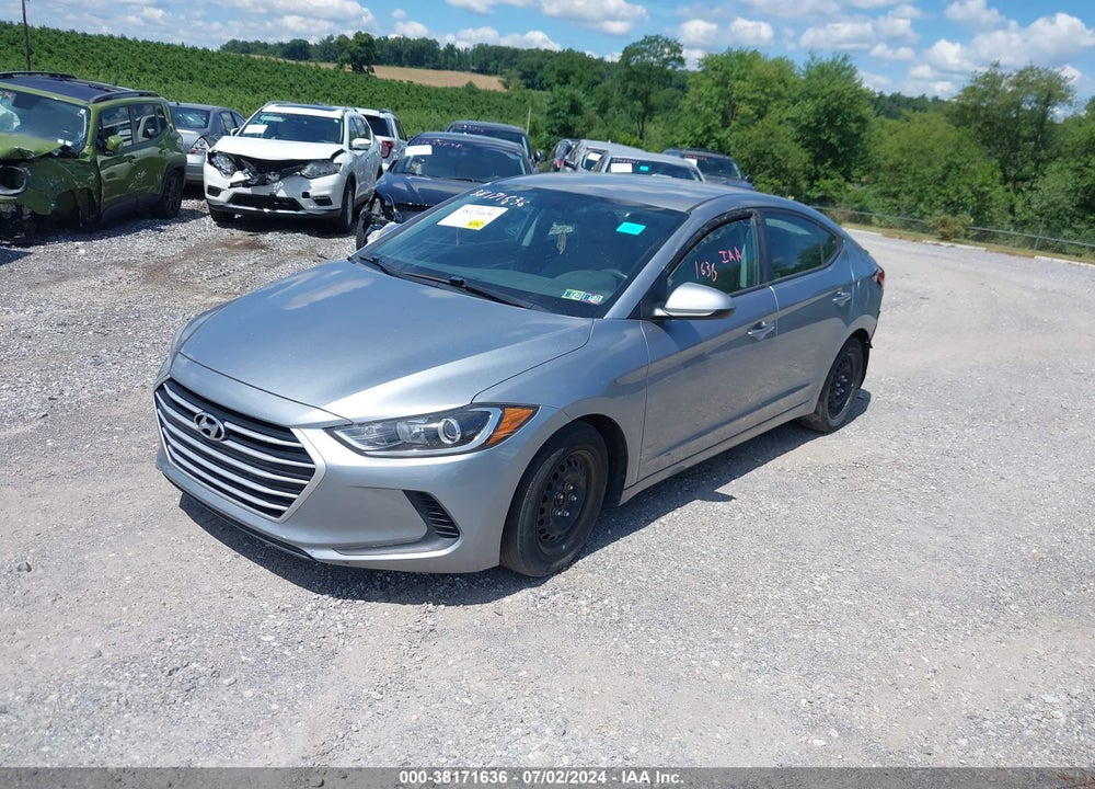 2017 HYUNDAI ELANTRA SE VIN: 5NPD74LF1HH094442