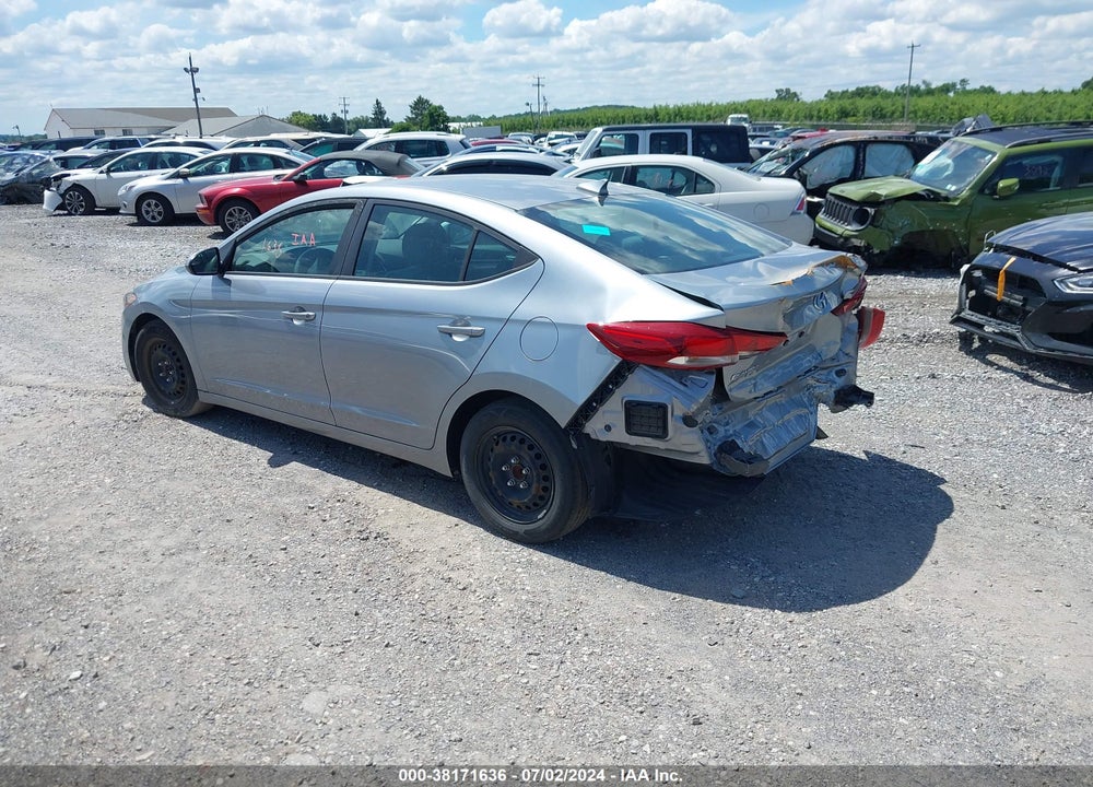 2017 HYUNDAI ELANTRA SE VIN: 5NPD74LF1HH094442