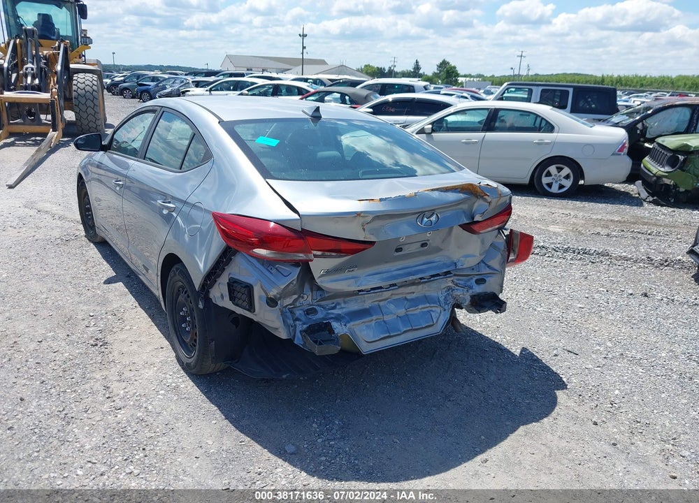 2017 HYUNDAI ELANTRA SE VIN: 5NPD74LF1HH094442