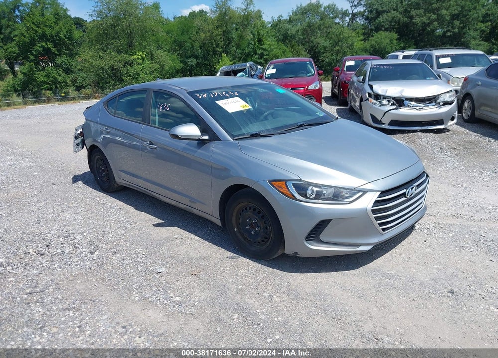 2017 HYUNDAI ELANTRA SE VIN: 5NPD74LF1HH094442