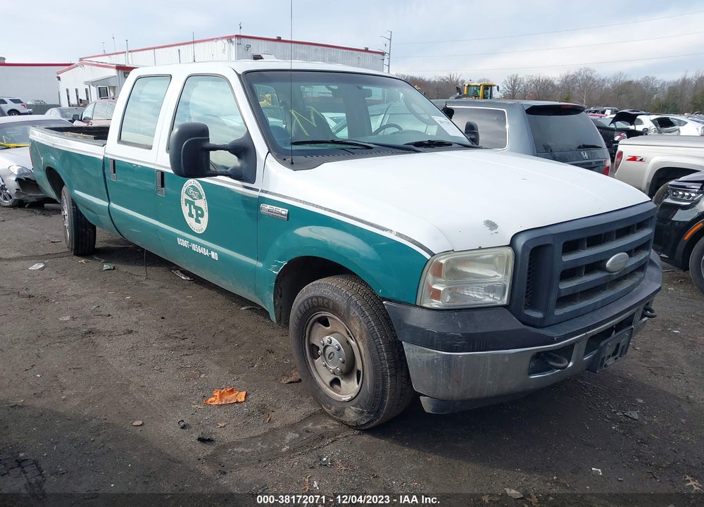 2006 FORD F-250 XLT/LARIAT/XL VIN: 1FTSW20526ED23833