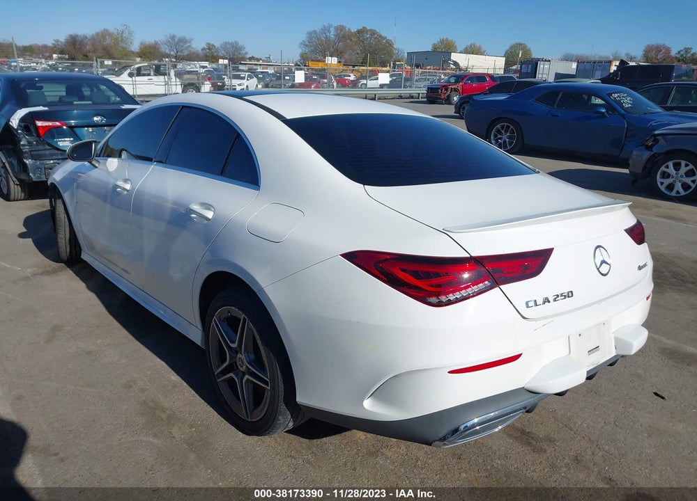 2020 MERCEDES-BENZ CLA 250 VIN: WDD5J4HB3LN034821