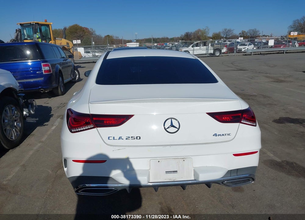 2020 MERCEDES-BENZ CLA 250 VIN: WDD5J4HB3LN034821