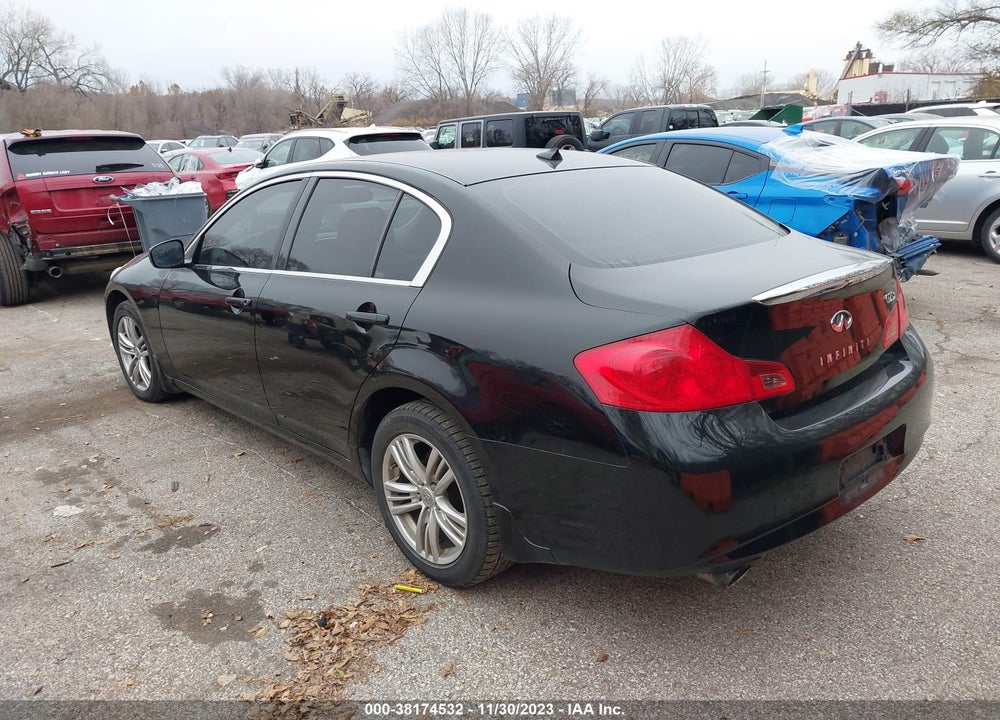 2011 INFINITI G25X VIN: JN1DV6AR3BM451649