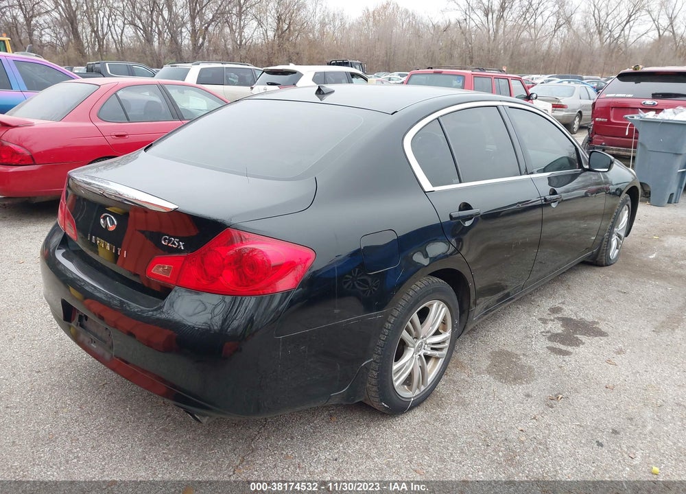 2011 INFINITI G25X VIN: JN1DV6AR3BM451649