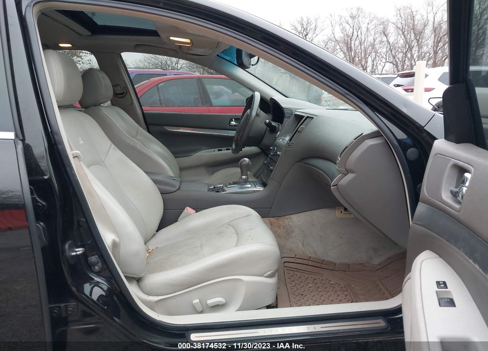 2011 INFINITI G25X VIN: JN1DV6AR3BM451649
