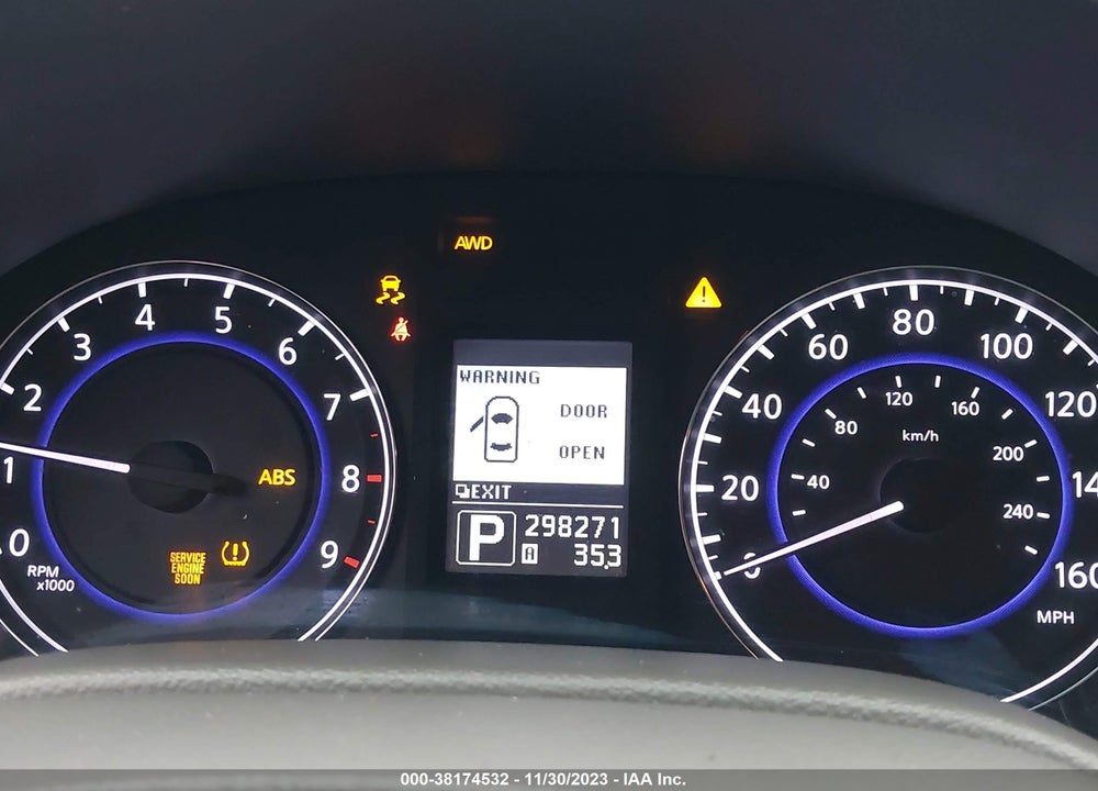2011 INFINITI G25X VIN: JN1DV6AR3BM451649