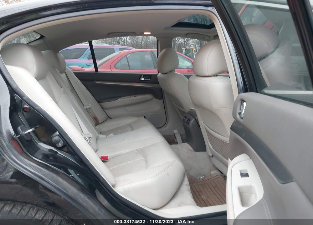 2011 INFINITI G25X VIN: JN1DV6AR3BM451649
