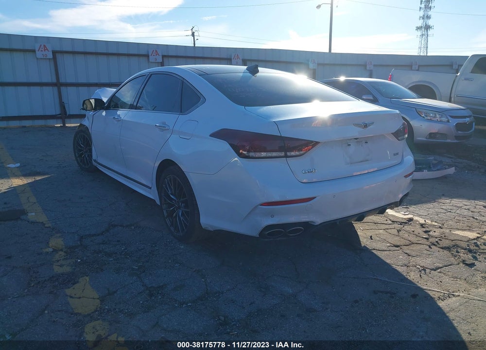 2019 GENESIS G80 3.3T SPORT VIN: KMHGN4JB0KU299455
