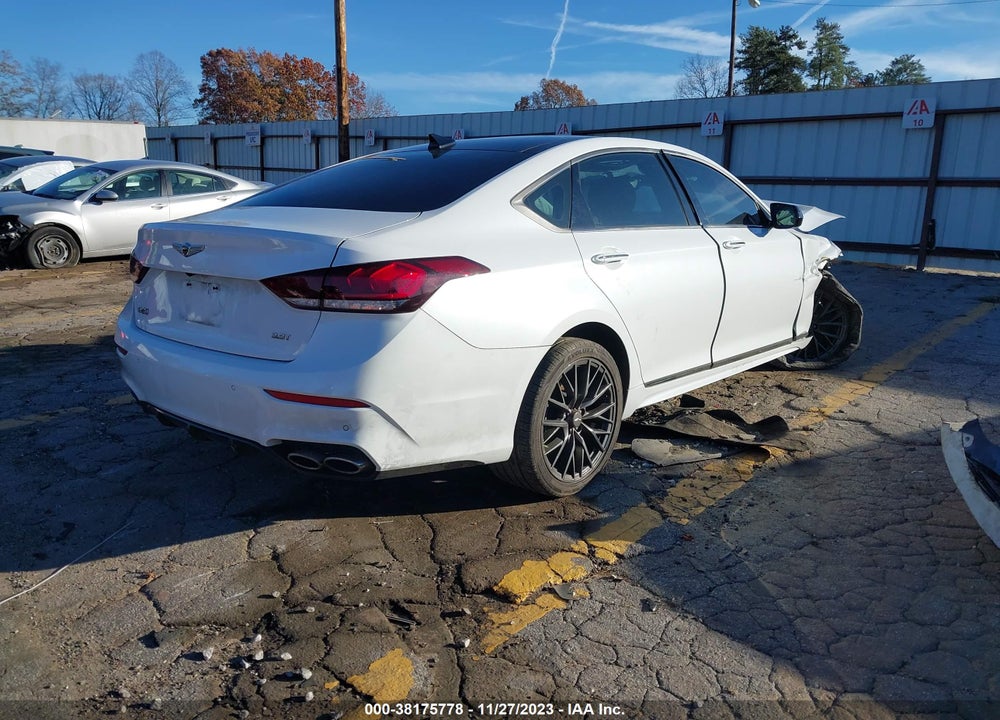 2019 GENESIS G80 3.3T SPORT VIN: KMHGN4JB0KU299455