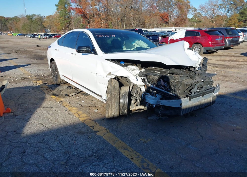 2019 GENESIS G80 3.3T SPORT VIN: KMHGN4JB0KU299455