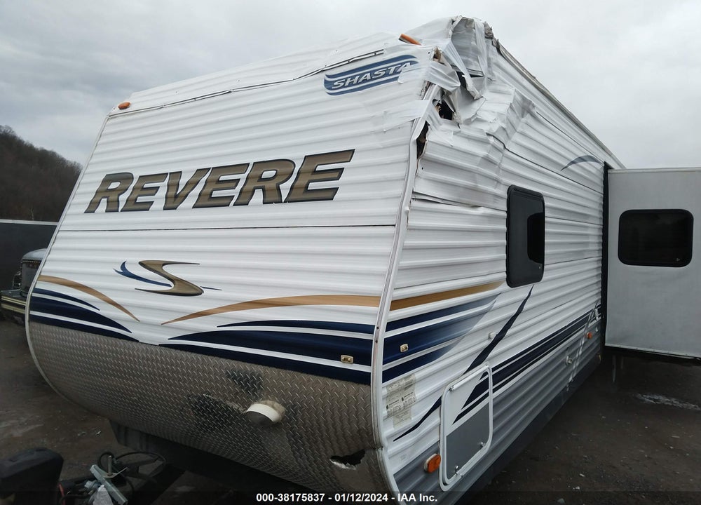 2012 SHASTA REVERE VIN: 5ZT2SHUB4CE001221