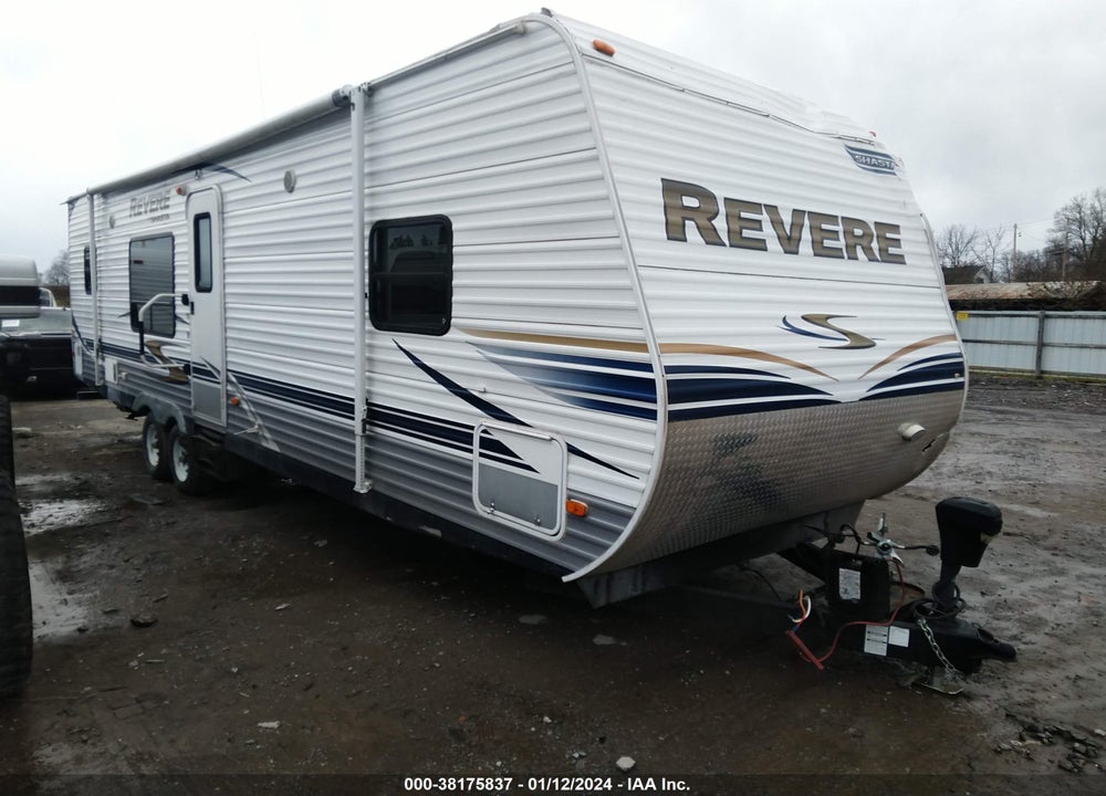 2012 SHASTA REVERE VIN: 5ZT2SHUB4CE001221