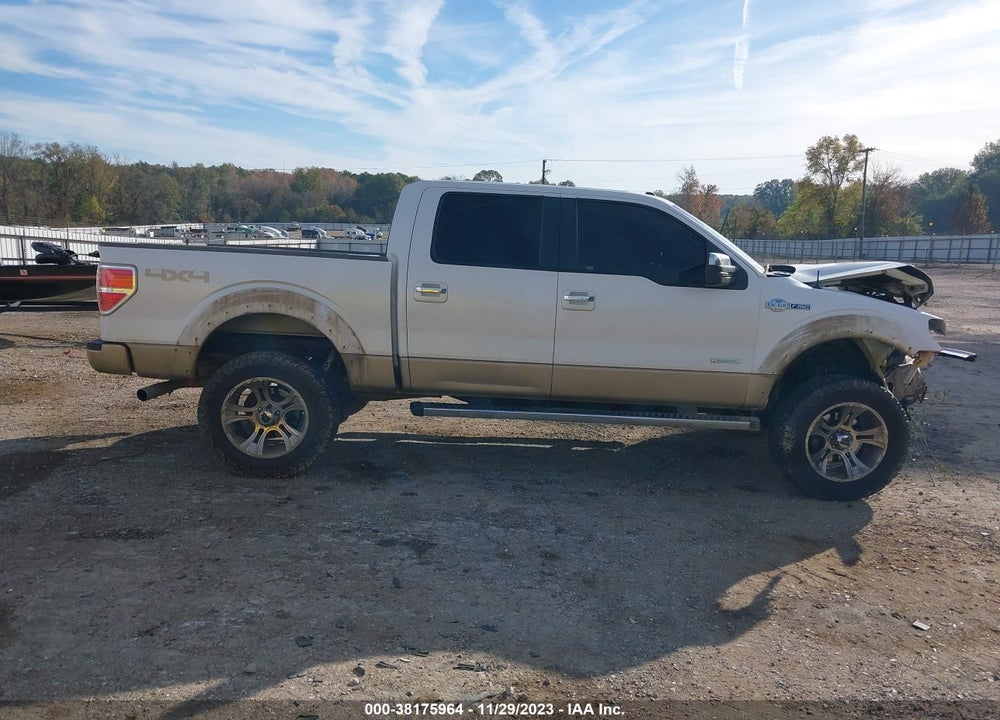 2013 FORD F-150 KING RANCH VIN: 1FTFW1ET6DKD05661