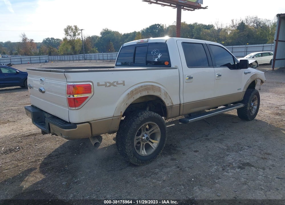 2013 FORD F-150 KING RANCH VIN: 1FTFW1ET6DKD05661