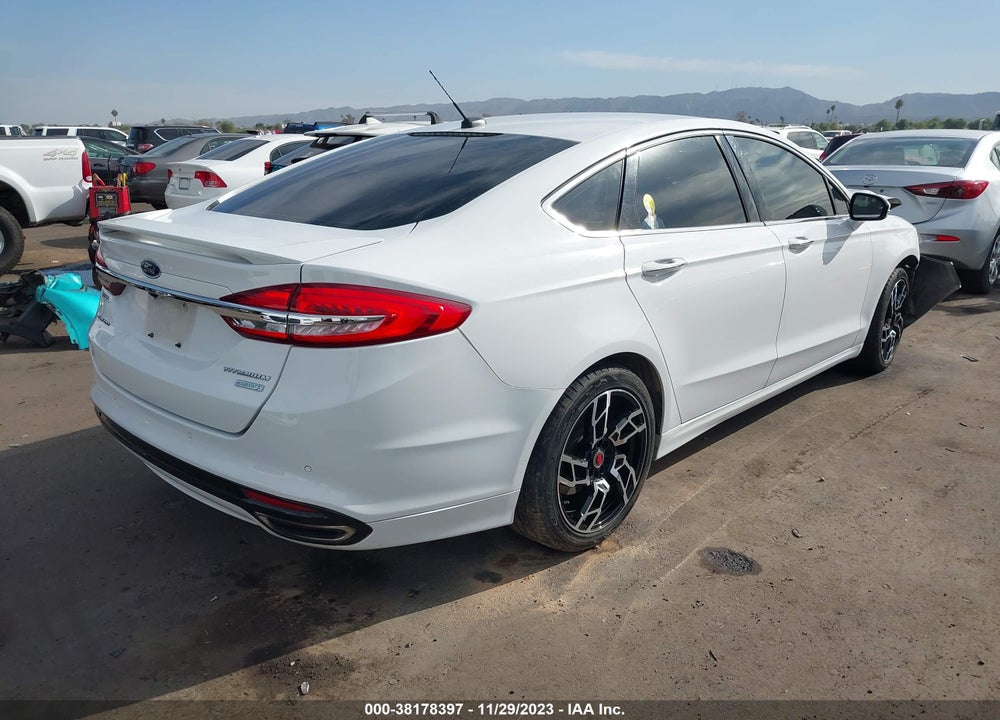 2017 FORD FUSION TITANIUM VIN: 3FA6P0K94HR130317