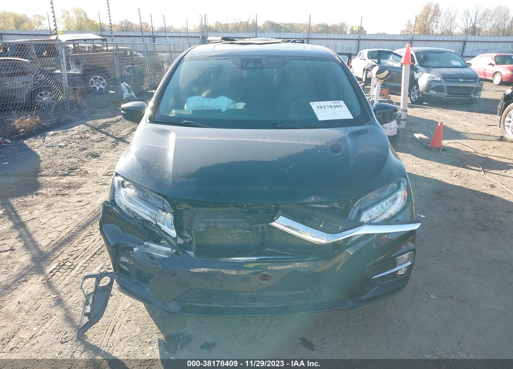 2018 HONDA ODYSSEY ELITE VIN: 5FNRL6H99JB073598