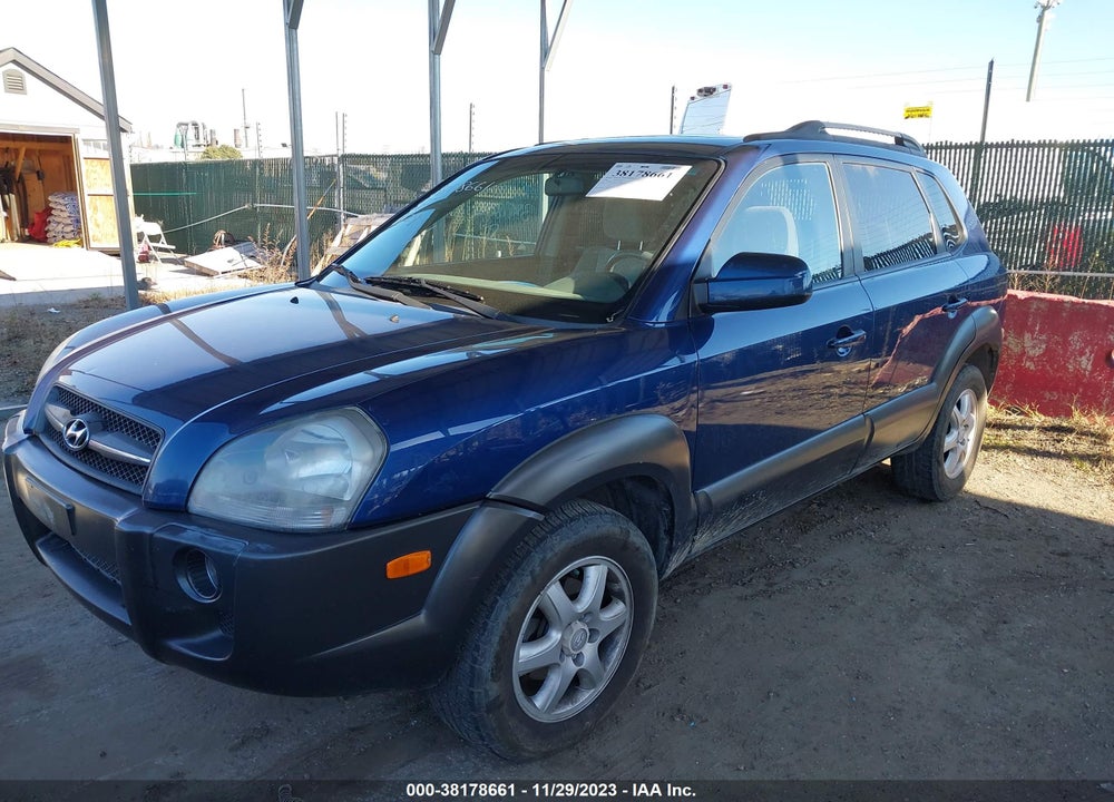 2005 HYUNDAI TUCSON LX/GLS VIN: KM8JN72D35U151568