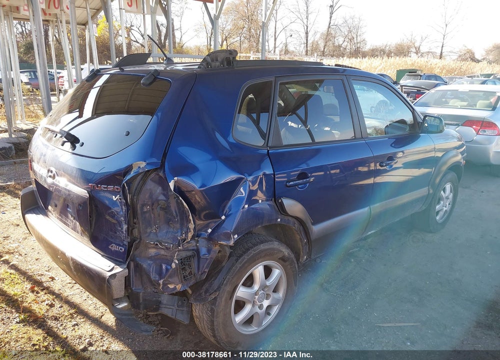 2005 HYUNDAI TUCSON LX/GLS VIN: KM8JN72D35U151568