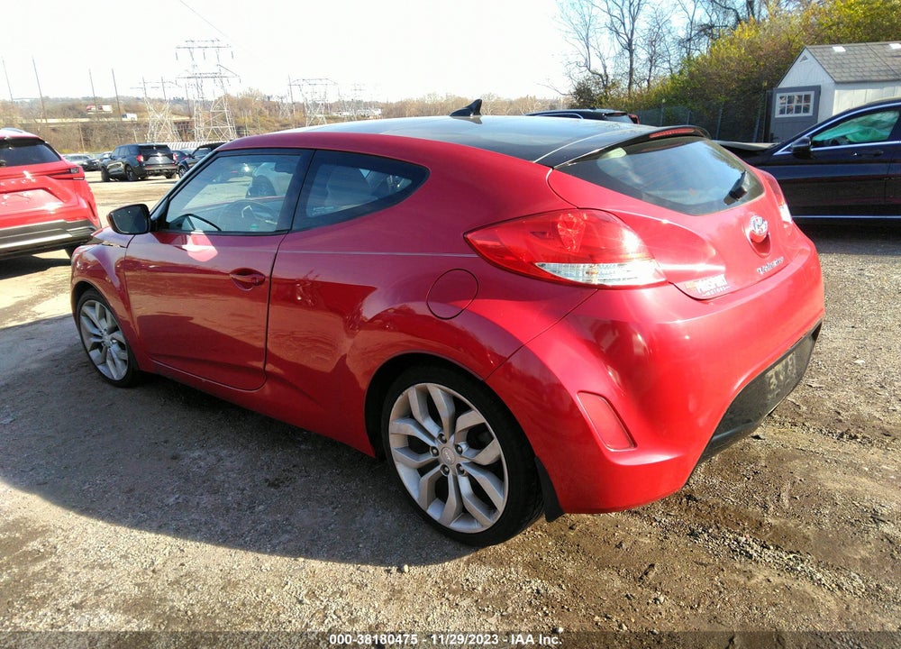 2013 HYUNDAI VELOSTER BASE W/GRAY VIN: KMHTC6AD4DU120158