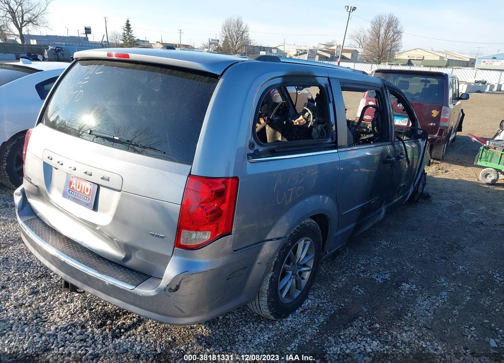2014 DODGE GRAND CARAVAN SXT VIN: 2C4RDGCG7ER257666
