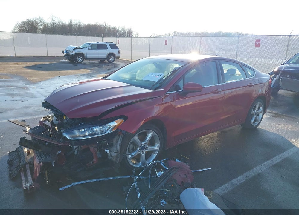 2016 FORD FUSION S VIN: 3FA6P0G76GR337698