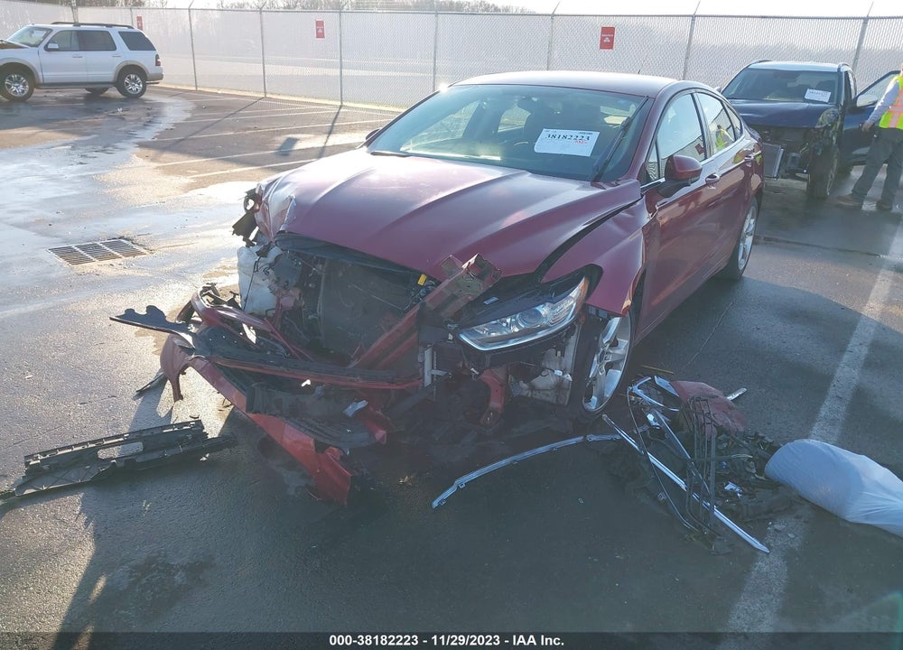 2016 FORD FUSION S VIN: 3FA6P0G76GR337698
