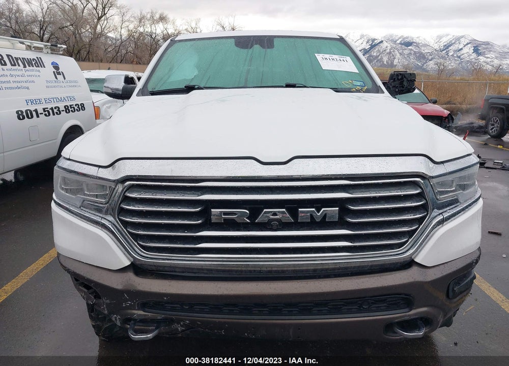 2020 RAM 1500 LAIE LONGHORN  4X4 5'7 BOX VIN: 1C6SRFKT1LN136970