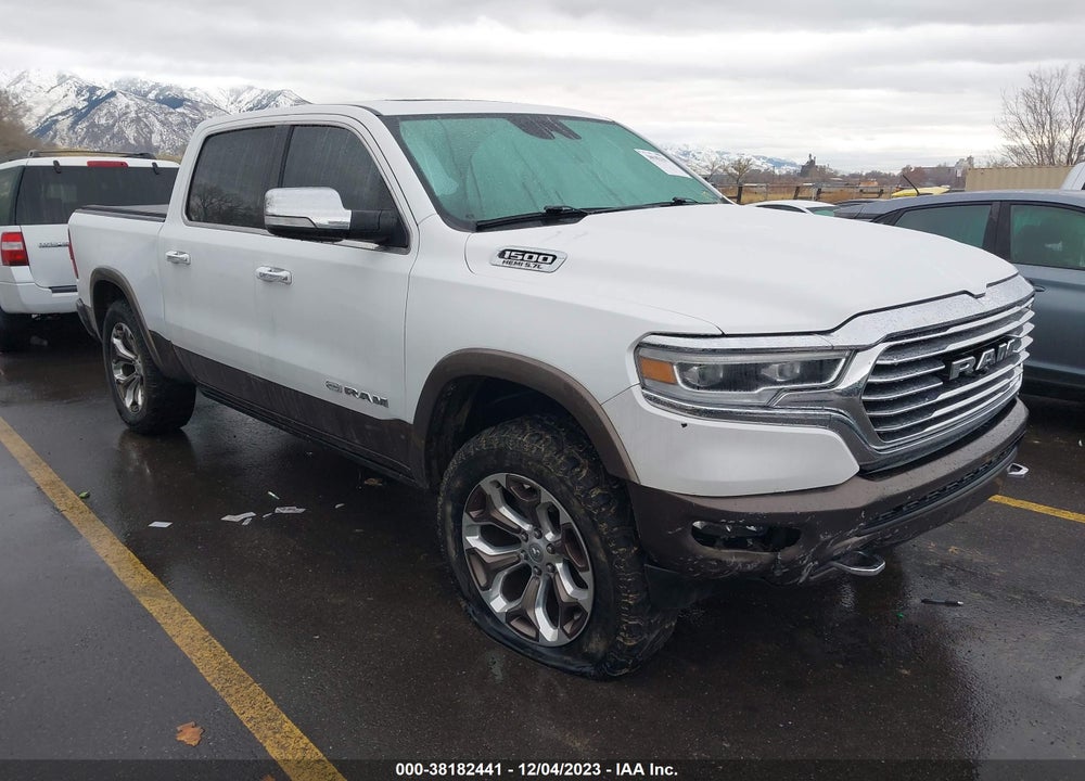 2020 RAM 1500 LAIE LONGHORN  4X4 5'7 BOX VIN: 1C6SRFKT1LN136970