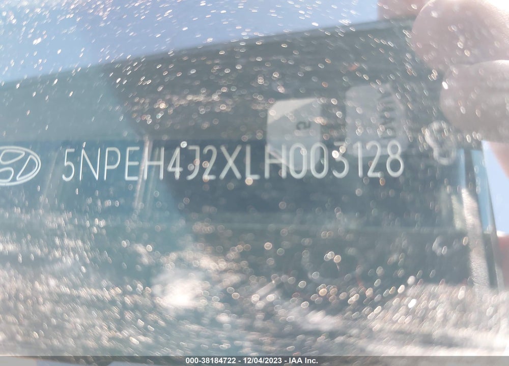 2020 HYUNDAI SONATA LIMITED VIN: 5NPEH4J2XLH003128