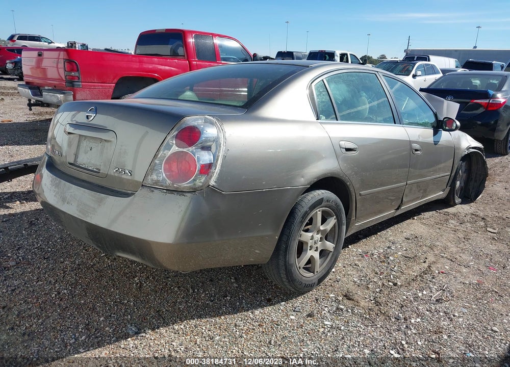 2005 NISSAN ALTIMA 2.5 S VIN: 1N4AL11D65N423328