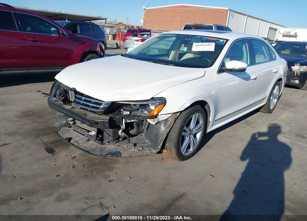 2013 VOLKSWAGEN PASSAT 2.0L TDI SE VIN: 1VWBN7A37DC008142