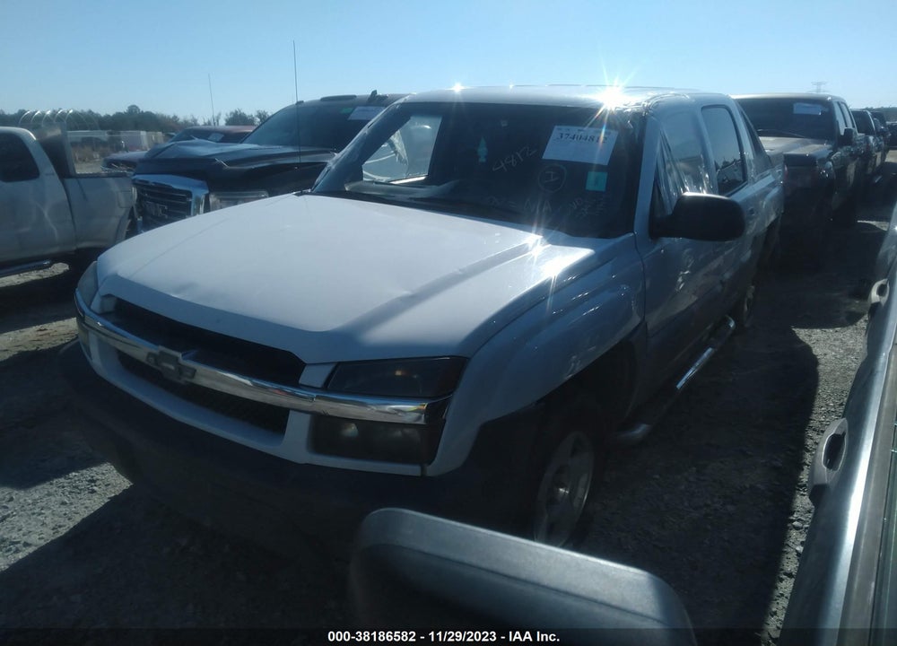 2002 CHEVROLET AVALANCHE VIN: 3GNEK13T42G124211