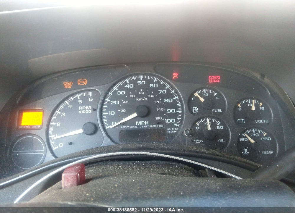 2002 CHEVROLET AVALANCHE VIN: 3GNEK13T42G124211