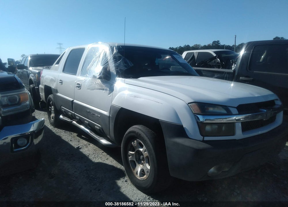 2002 CHEVROLET AVALANCHE VIN: 3GNEK13T42G124211