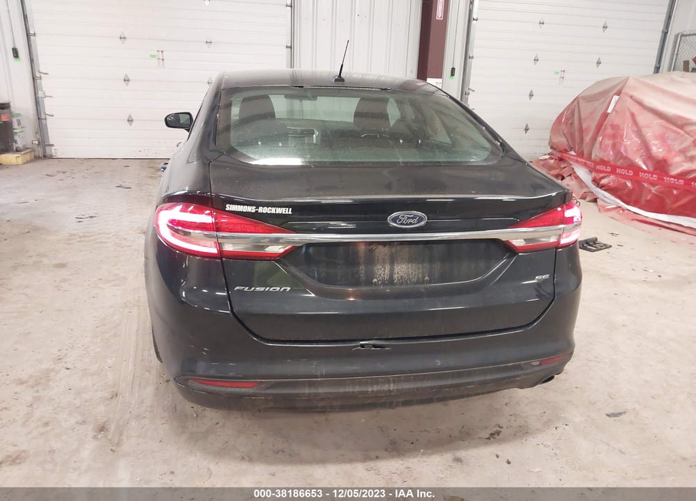 2017 FORD FUSION SE VIN: 3FA6P0H77HR160823