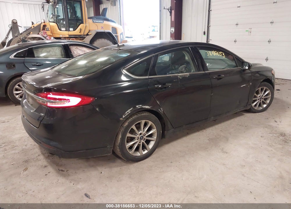 2017 FORD FUSION SE VIN: 3FA6P0H77HR160823
