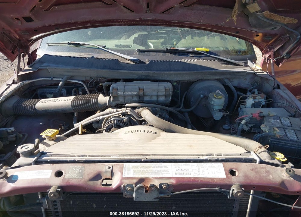 2001 DODGE RAM 1500 ST VIN: 3B7HF13Y11M541632