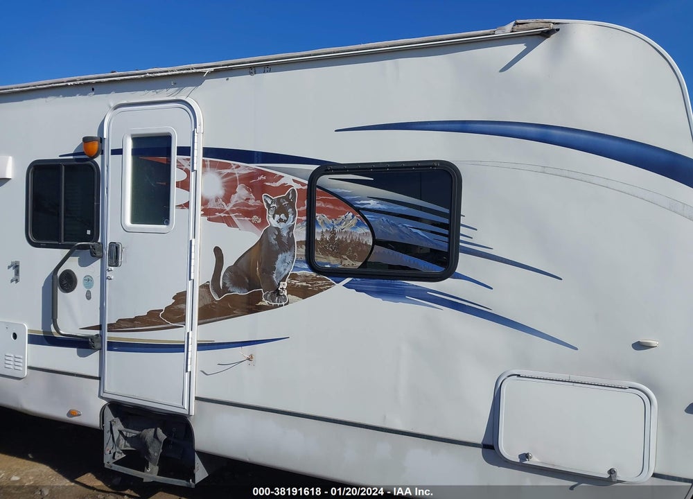 2012 FOREST RIVER WILDCAT VIN: 4X4TWCH29CV025516