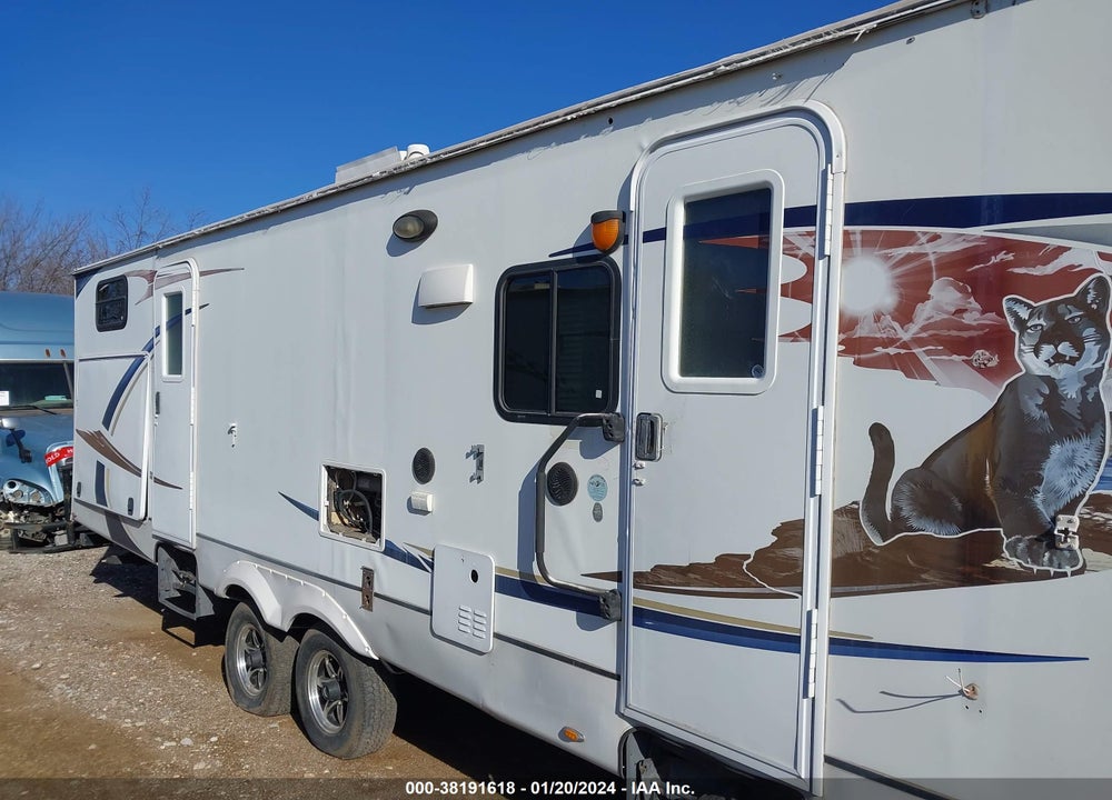 2012 FOREST RIVER WILDCAT VIN: 4X4TWCH29CV025516