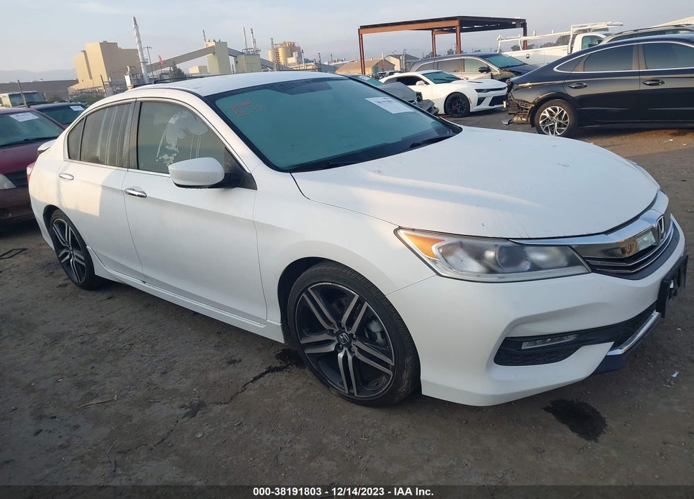 2016 HONDA ACCORD SPORT VIN: 1HGCR2F5XGA176593