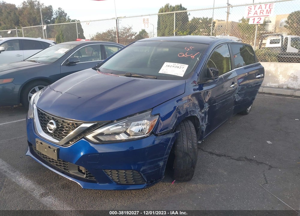 2018 NISSAN SENTRA S VIN: 3N1AB7AP7JY338735