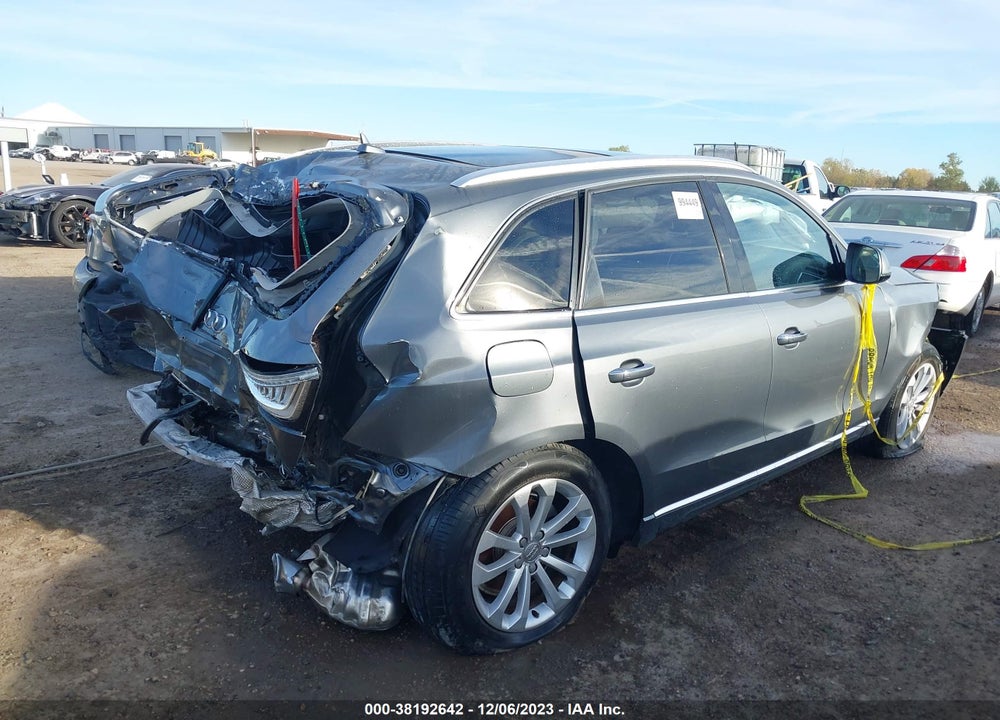 2015 AUDI Q5 PREMIUM VIN: WA1CFAFP1FA075213