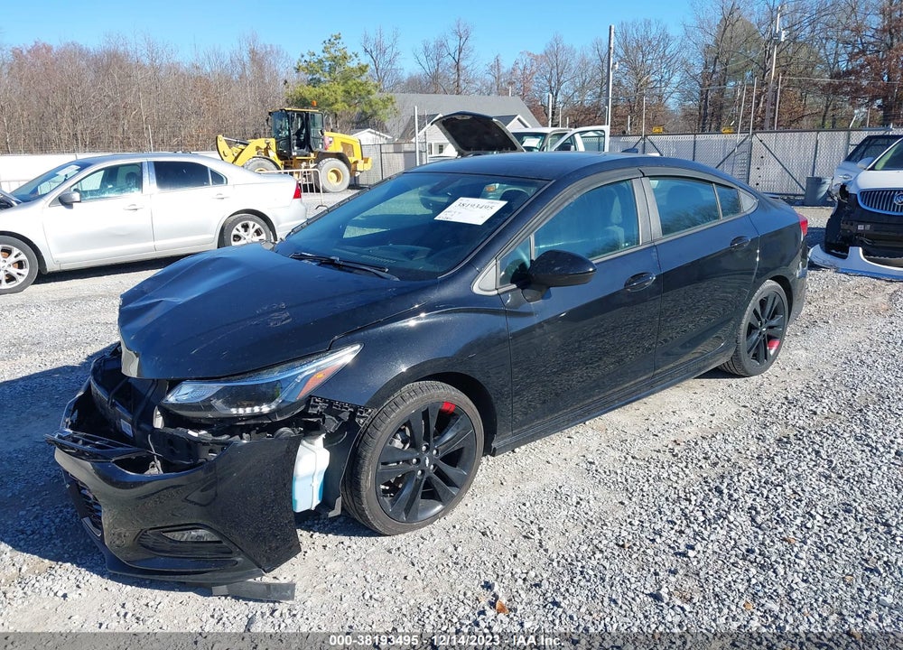 2018 CHEVROLET CRUZE LT AUTO VIN: 1G1BE5SM4J7201943
