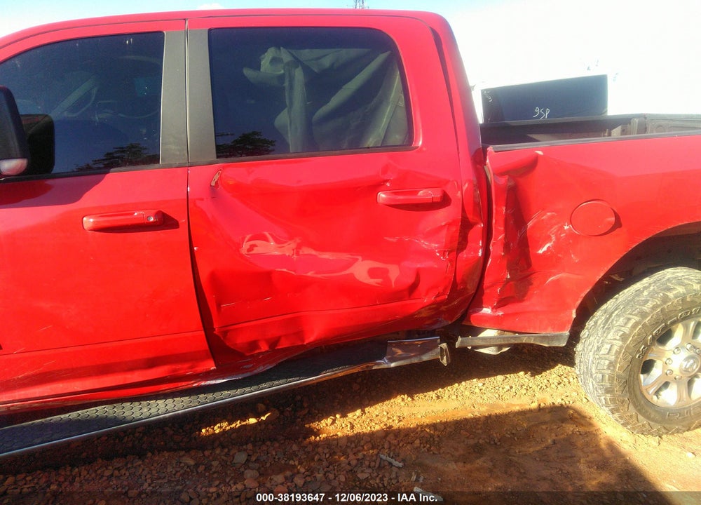 2022 RAM 2500 BIG HORN 4X4 6'4 BOX VIN: 3C6UR5DL0NG170989