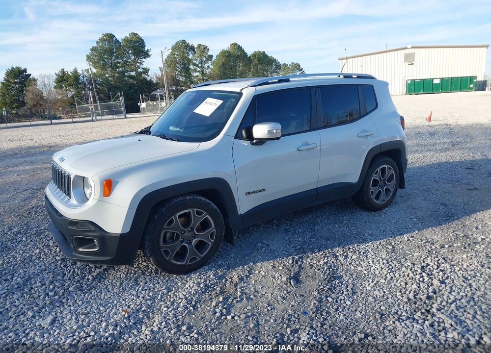 2017 JEEP RENEGADE LIMITED FWD VIN: ZACCJADB7HPG53300
