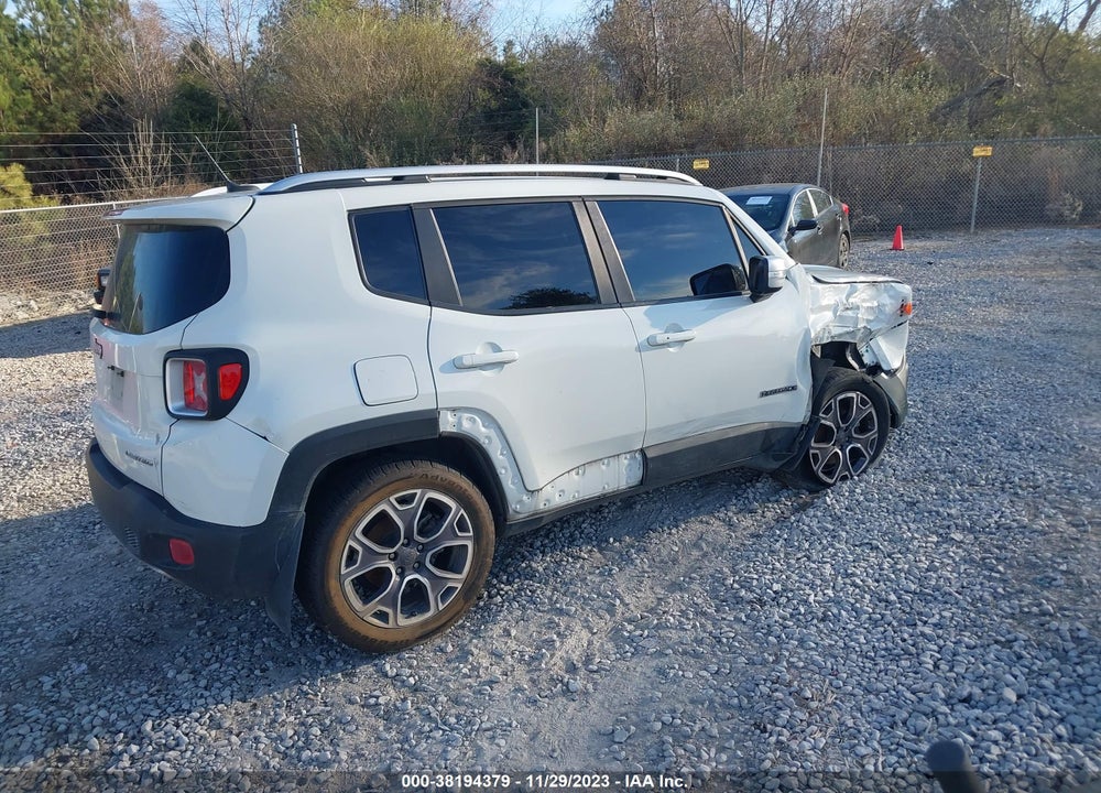 2017 JEEP RENEGADE LIMITED FWD VIN: ZACCJADB7HPG53300