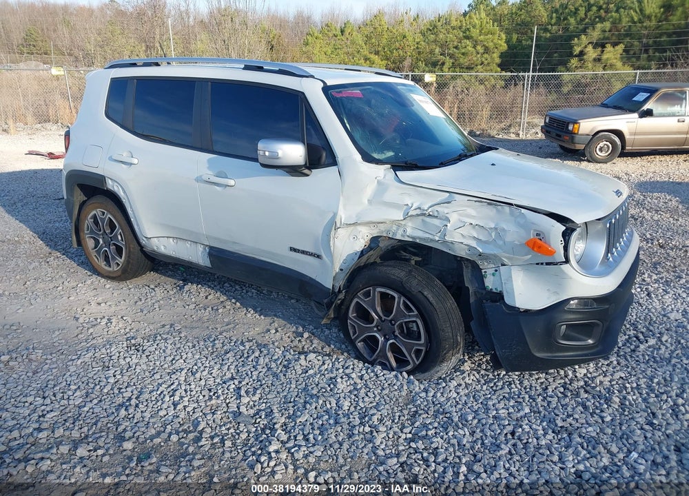 2017 JEEP RENEGADE LIMITED FWD VIN: ZACCJADB7HPG53300