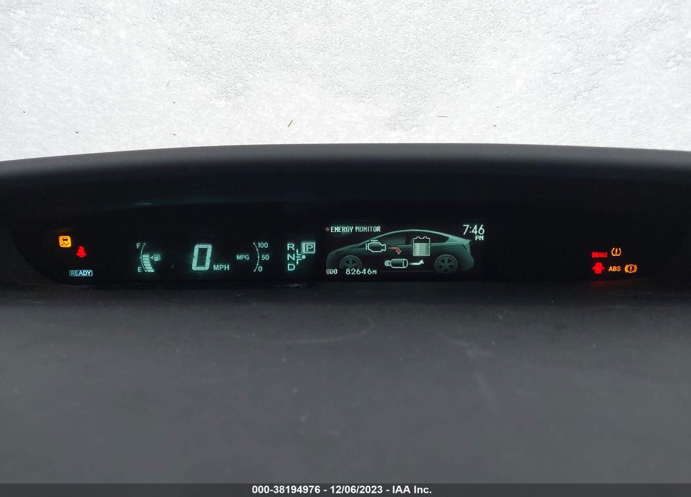 2013 TOYOTA PRIUS TWO VIN: JTDKN3DU4D5604538