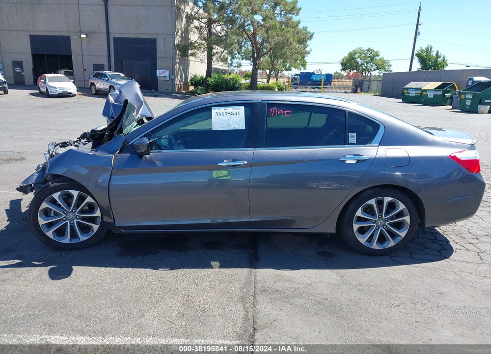 2013 HONDA ACCORD SPORT VIN: 1HGCR2F56DA217717